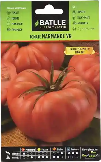 imagen semillas de tomate marmande vr tipo raf